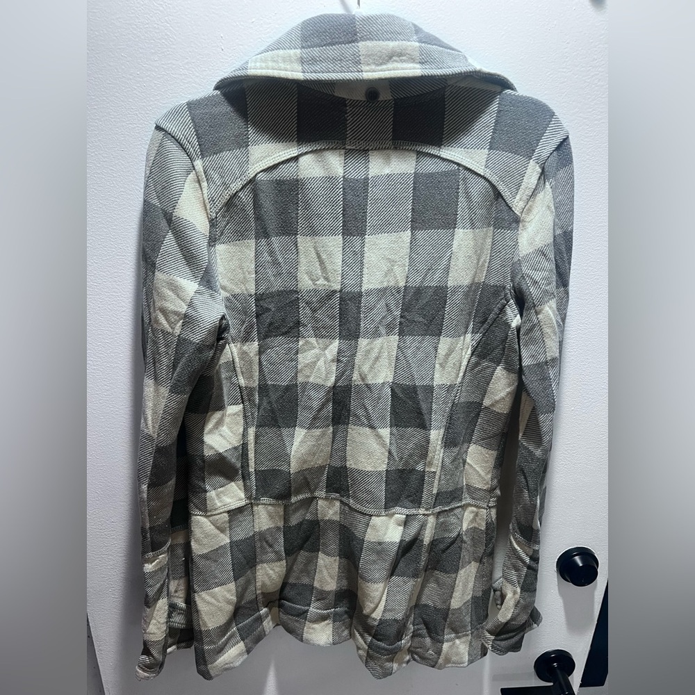 Hurley Winchester Grey Button Up Womens
Hooded Sweatshirt Jacket Large Stretch.. - Picture 4 of 5